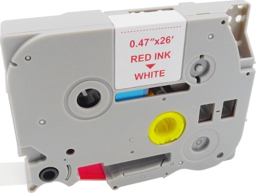 MediaRange MediaRange Schriftbandka. Brother TZ-232/TZe-232 12mm 8m rot