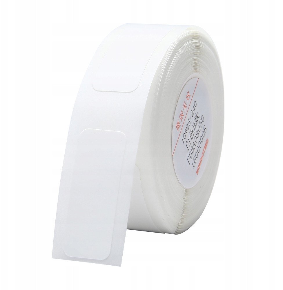 NIIMBOT Etykiety Naklejki 10*25mm BIAŁE 240szt D11/D110/D101 Oryginalne