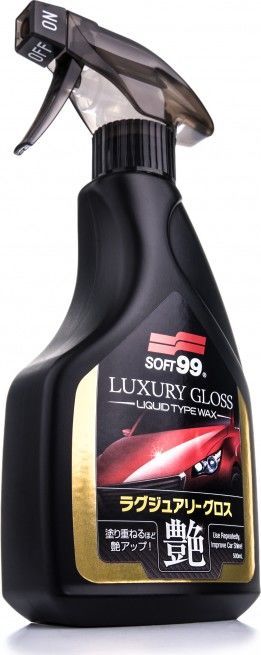 Soft99 Soft99 Luxury Gloss szybki wosk do konserwacji lakieru 500ml uniwersalny