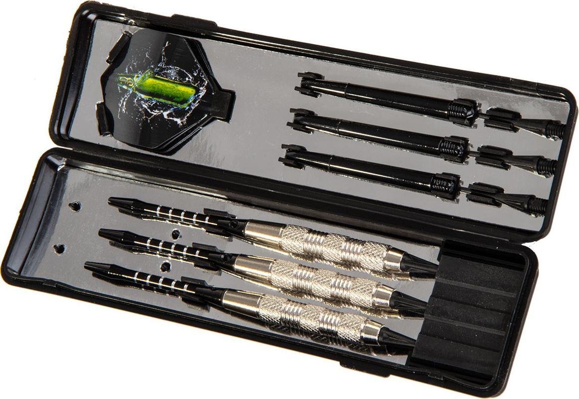 Enero Rzutki lotki plastikowe do darta czarne 3 szt.