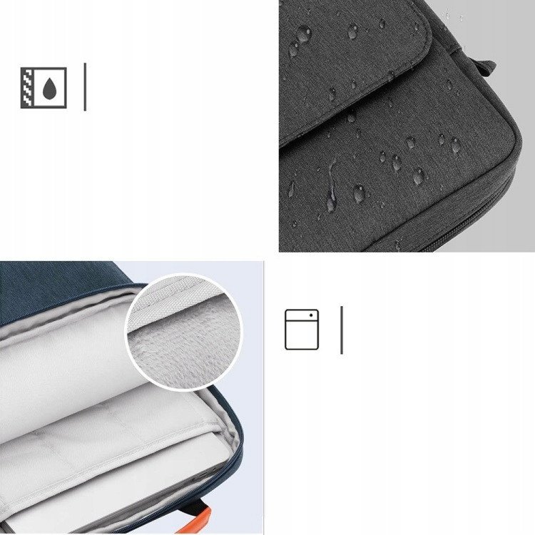 Torba na ramię Etui Case handbag na tablet 9-11 cali czarna