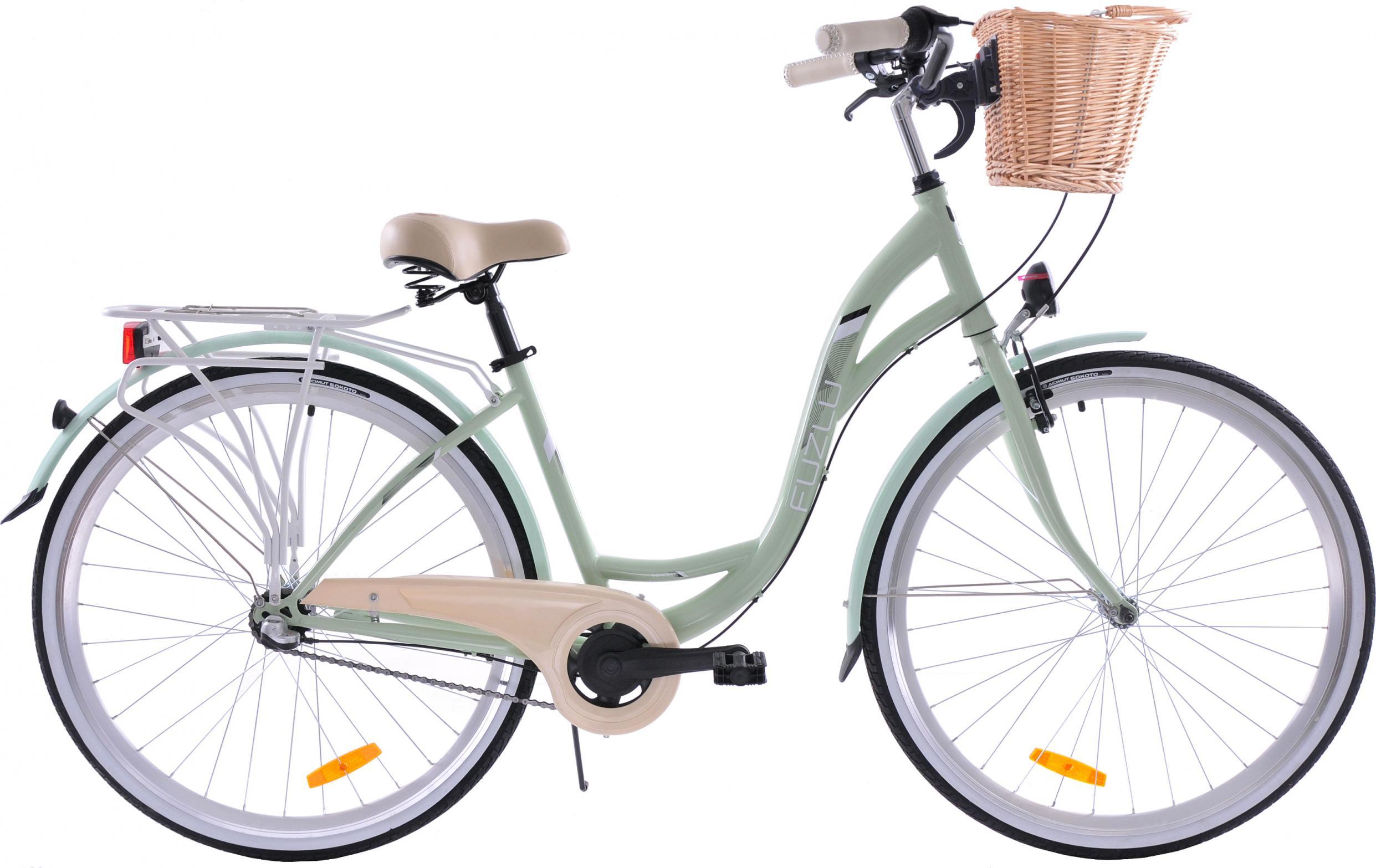 Fuzlu Rower Fuzlu Nevada 28 S3 miętowy