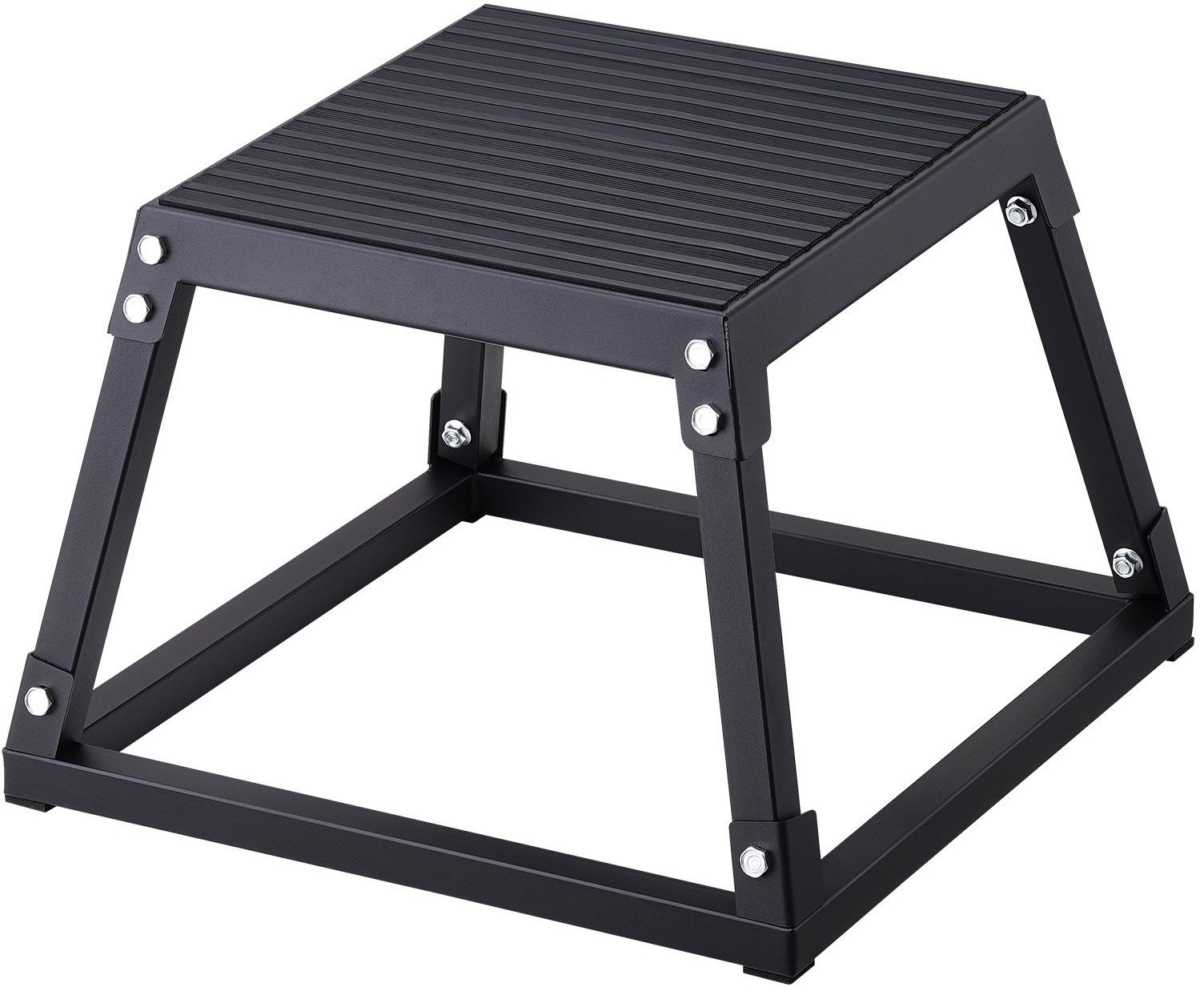 Platforma Plyometryczna Stalowa Czarna 30 cm