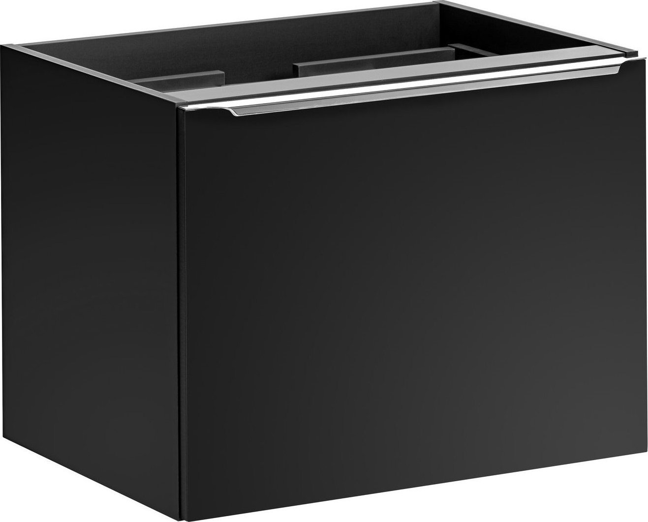 Comad Szafka wisząca pod umywalkę, Santa Fe, 60x46x46 cm, czarny, mat