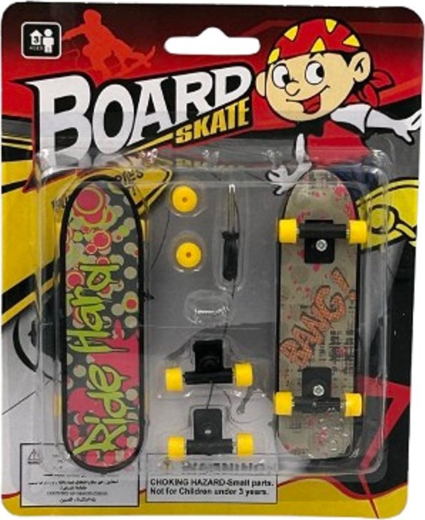 Pegaz Toys Mini Deskorolka Na Palec Do Złożenia 2 Sztuki