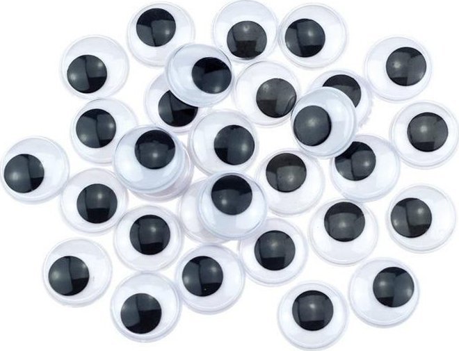 BREWIS Ruchome oczka 18mm 30szt