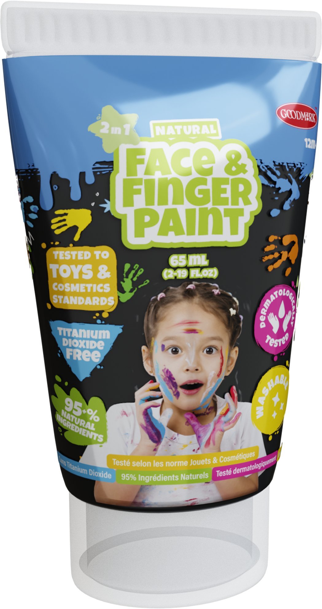 BOTI NATURAL farba d/mal palcami CZAR 65ml 39709