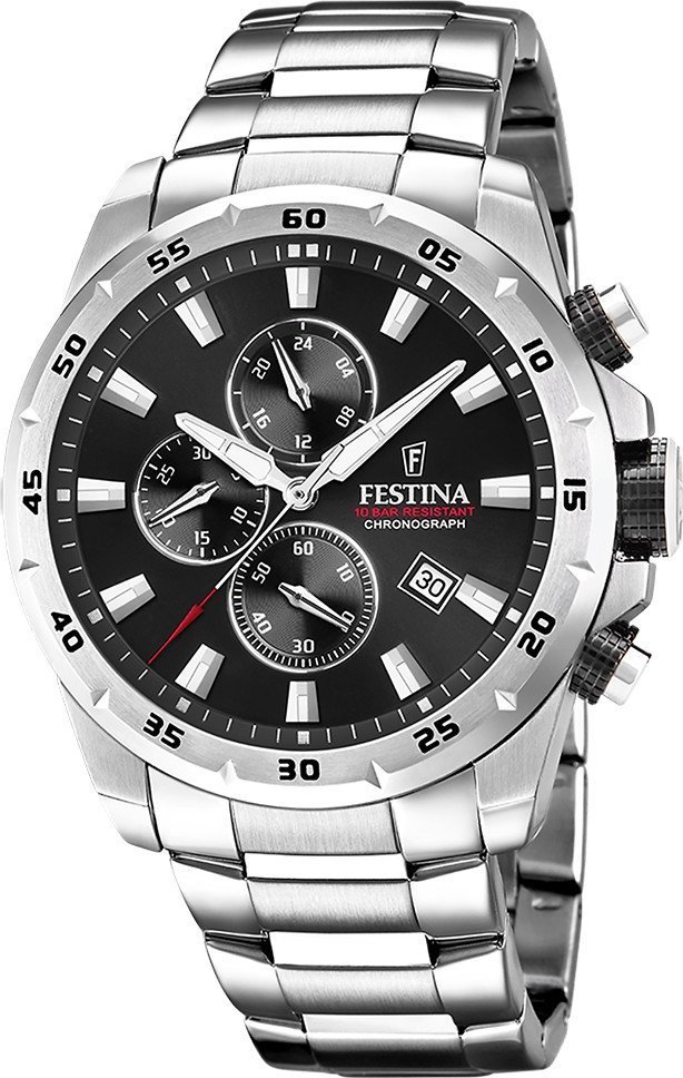 Zegarek Festina Zegarek męski Festina F20463-4 srebrny