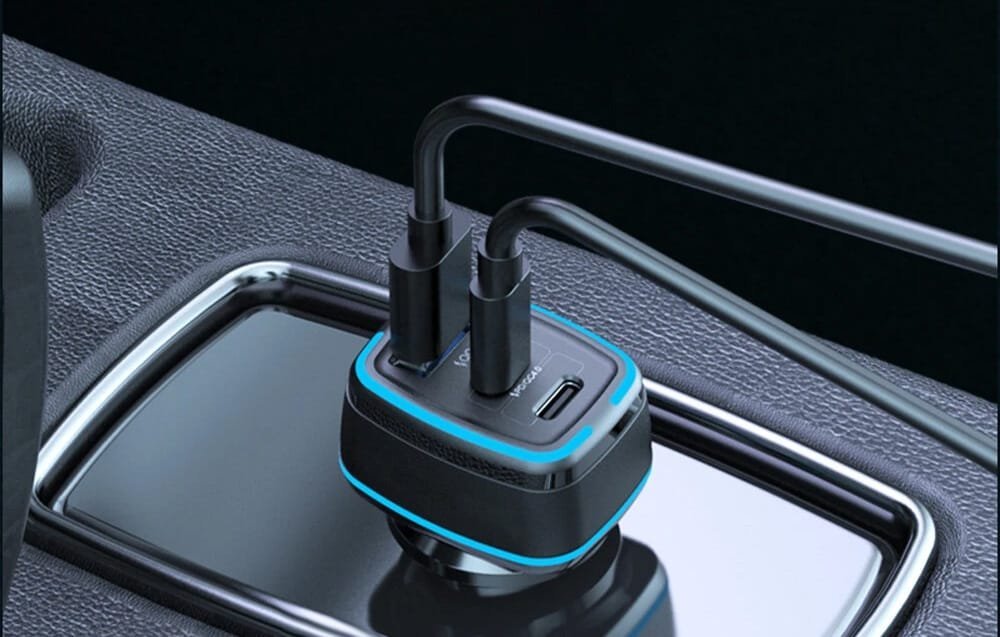 Ładowarka Samochodowa BlitzWolf BW-BC4 115W 3-Port USB-C PD QC FCP AFC SCP