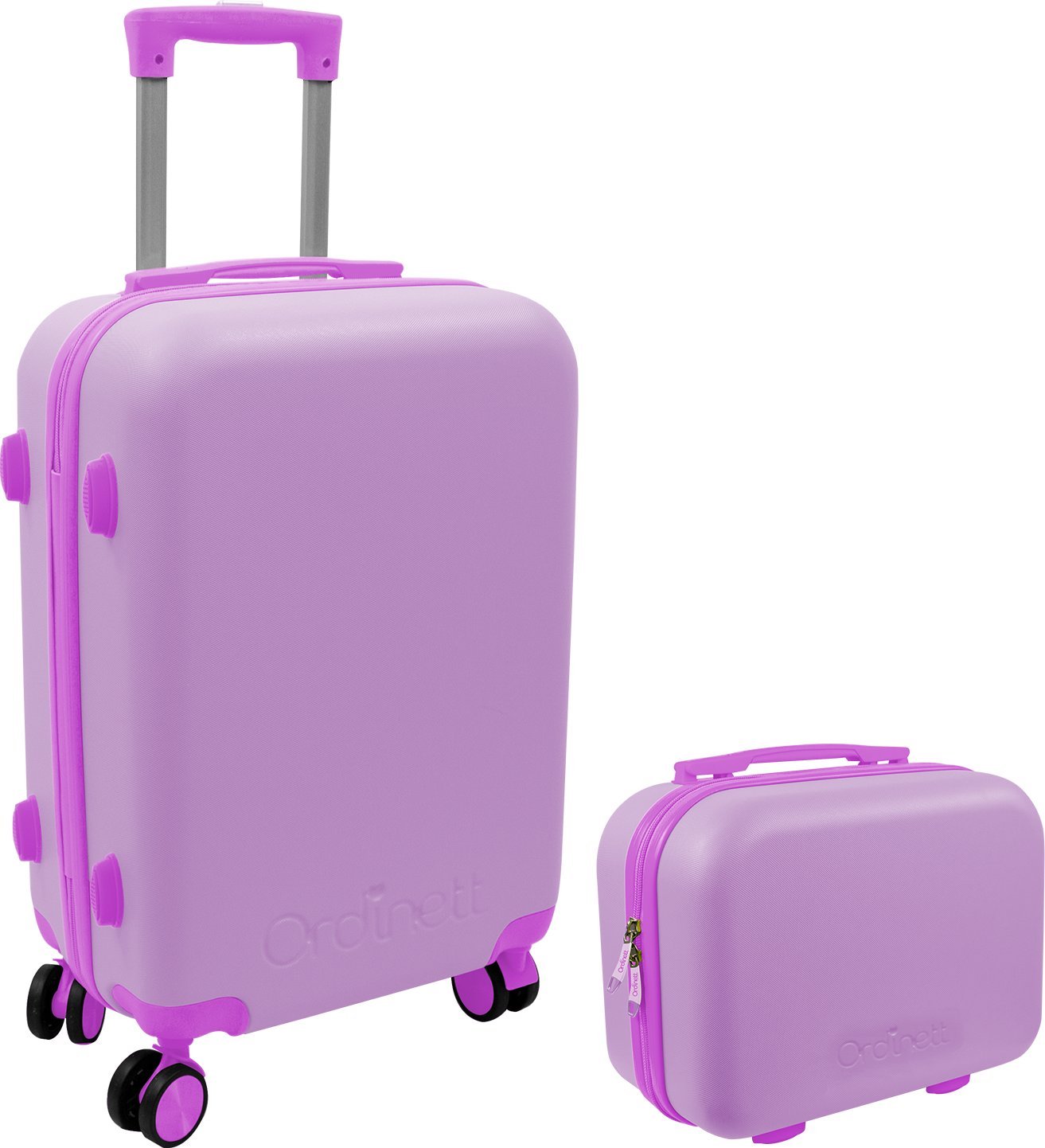 Cemodana set 2 pcs. 43L ( 36x23x56cm) + 15L (24x17x33cm) pink 8000303316329