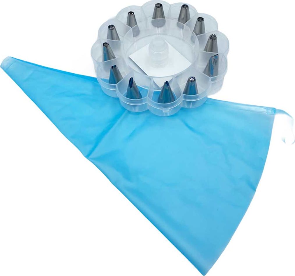 Brunbeste RĘKAW CUKIERNICZY DO DEKORACJI CIAST TYLKI 12szt. 1640