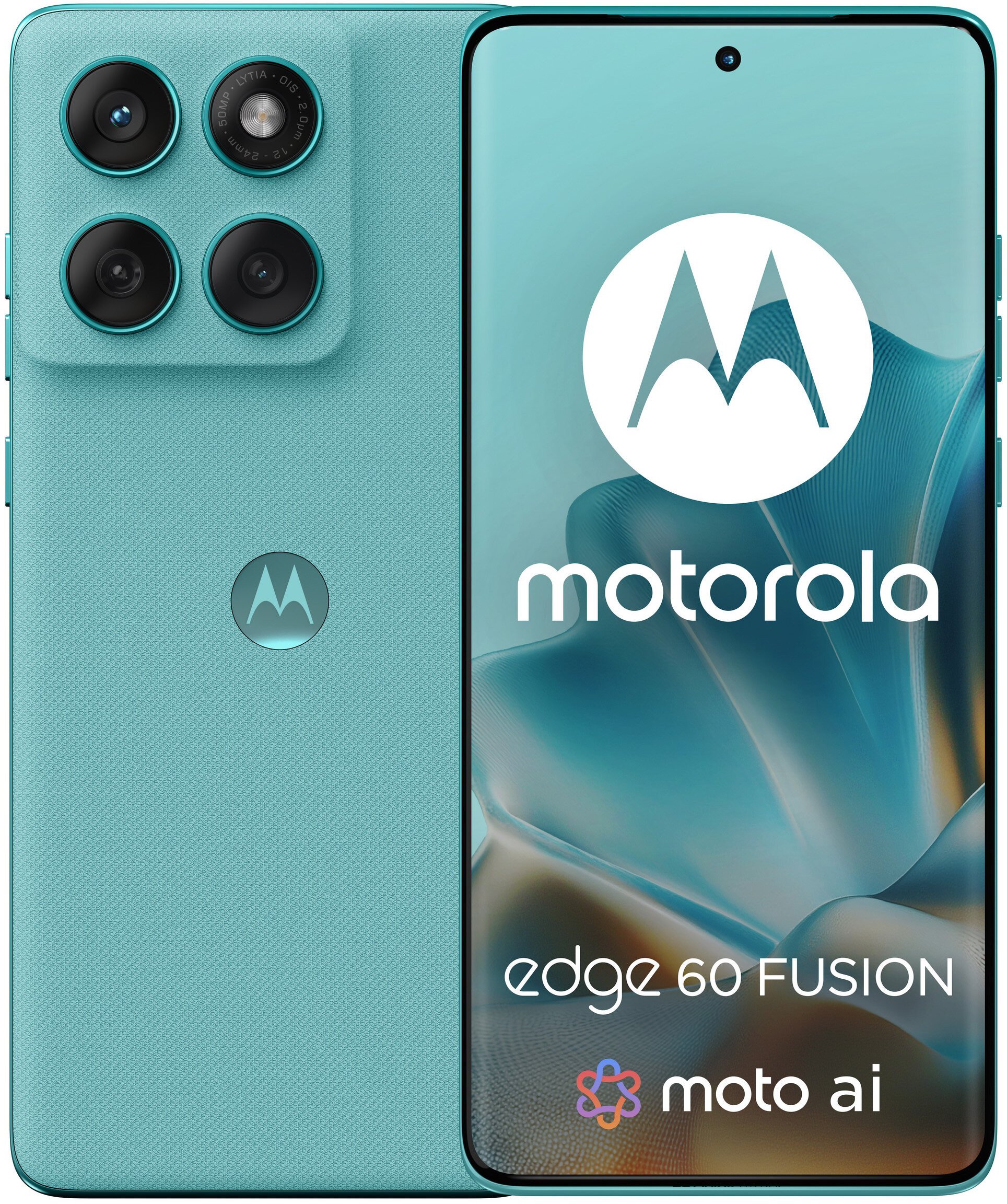 Smartfon Motorola Edge 60 Fusion 5G 8/256GB Turkusowy (PB7E0034SE)