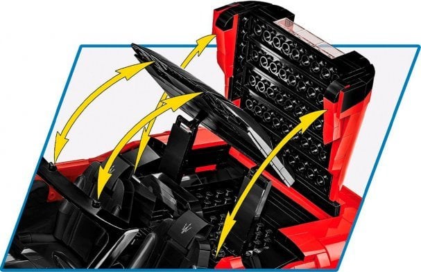 Cobi Maserati MC 20 Cielo, construction toy (scale 1:12)