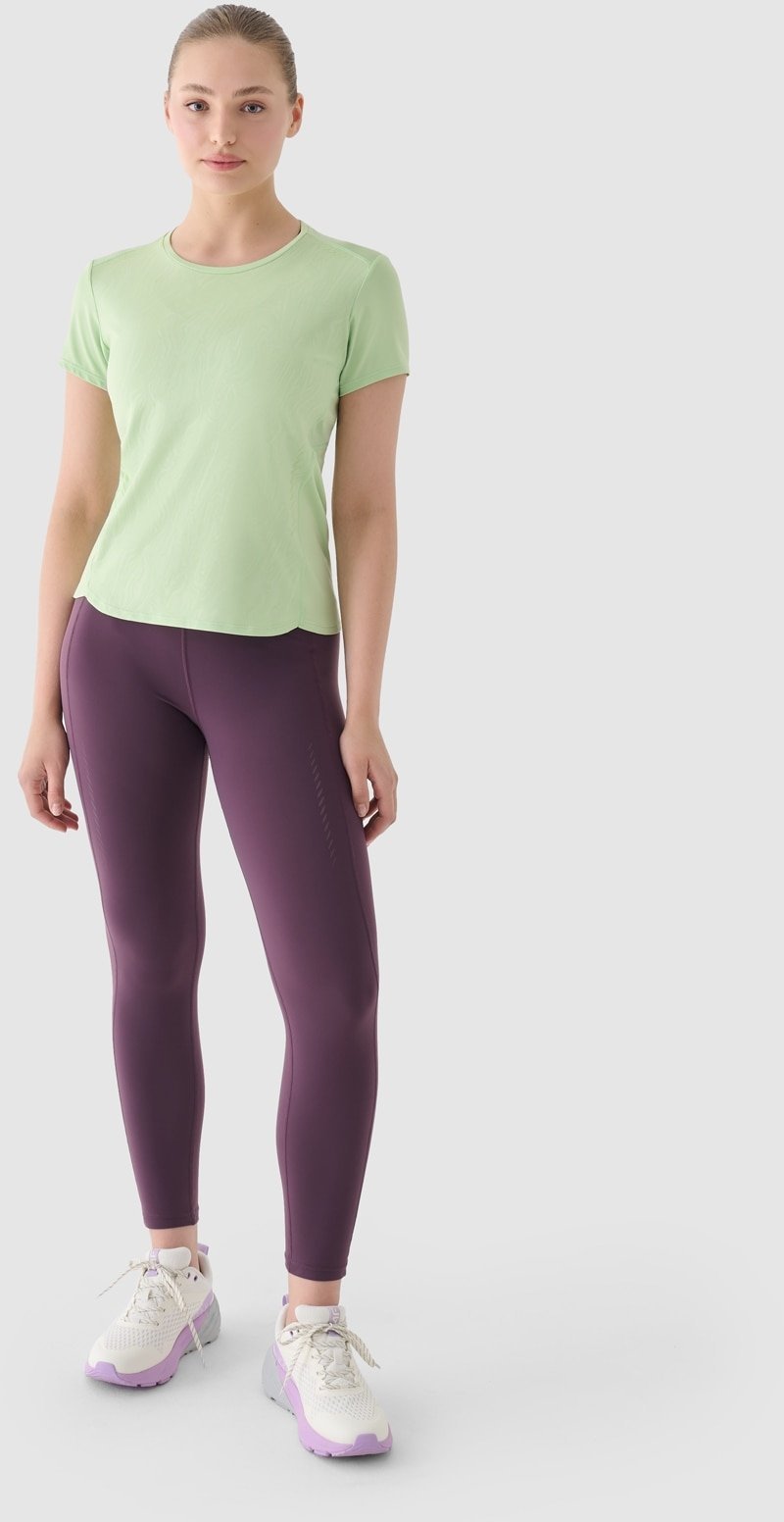 LEGGINSY DAMSKIE DO BIEGANIA RUNNING 4F SPORTOWE NA SIŁOWNIĘ r M