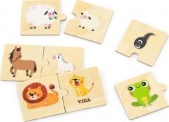 Viga Viga 44648 Puzzle logiczne - mama i dziecko