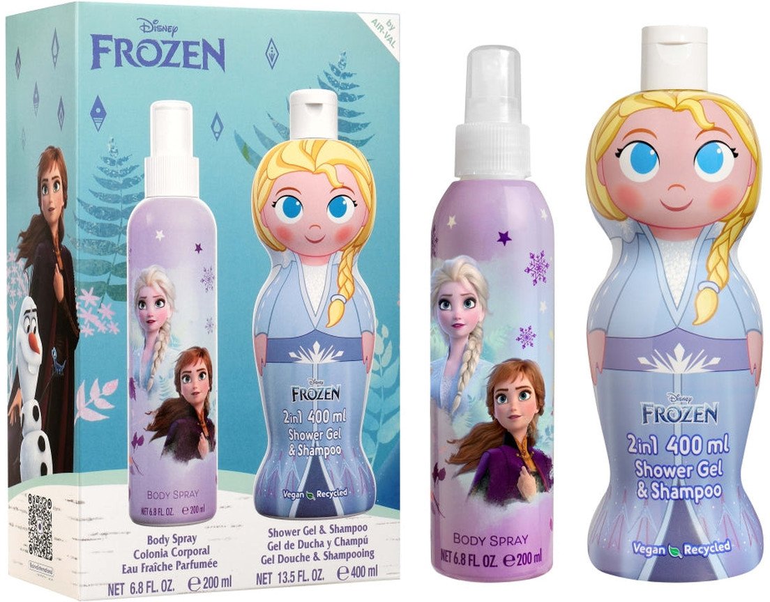 Disney Zestaw Kraina lodu Mgiełka 200ml + żel i szampon 400ml