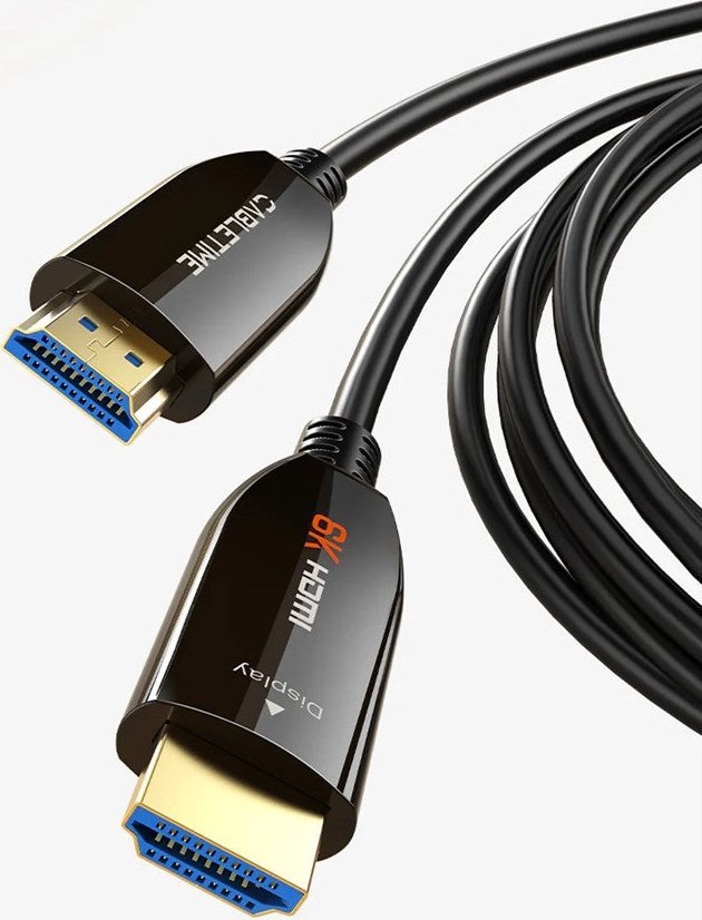 Kabel AOC Kabel optyczny HDMI - HDMI, 8K, 60Hz, 20m, 48Gbps, 2.1 ver