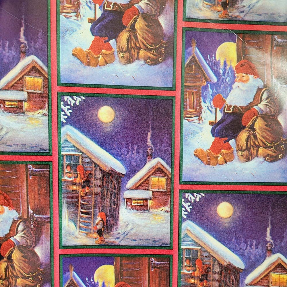 Papier mikołaj do pakowania 57cmx2m 2m664