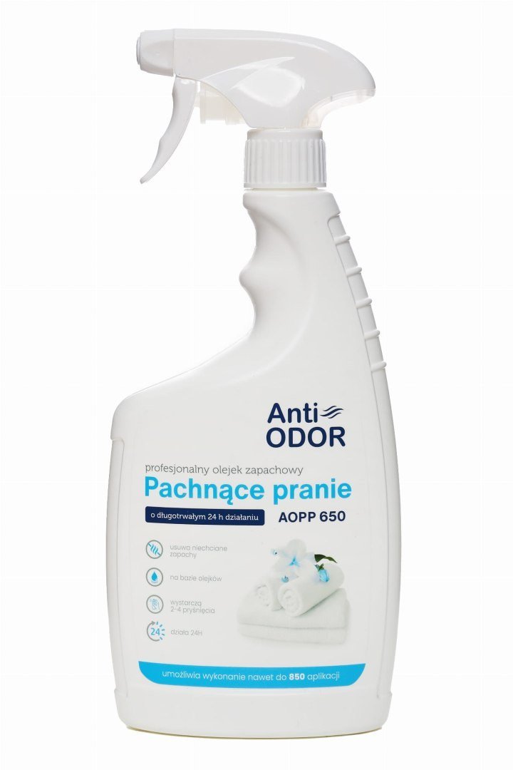 Anti-ODOR odświeżacz powietrza Pachnące pranie 650 ml.