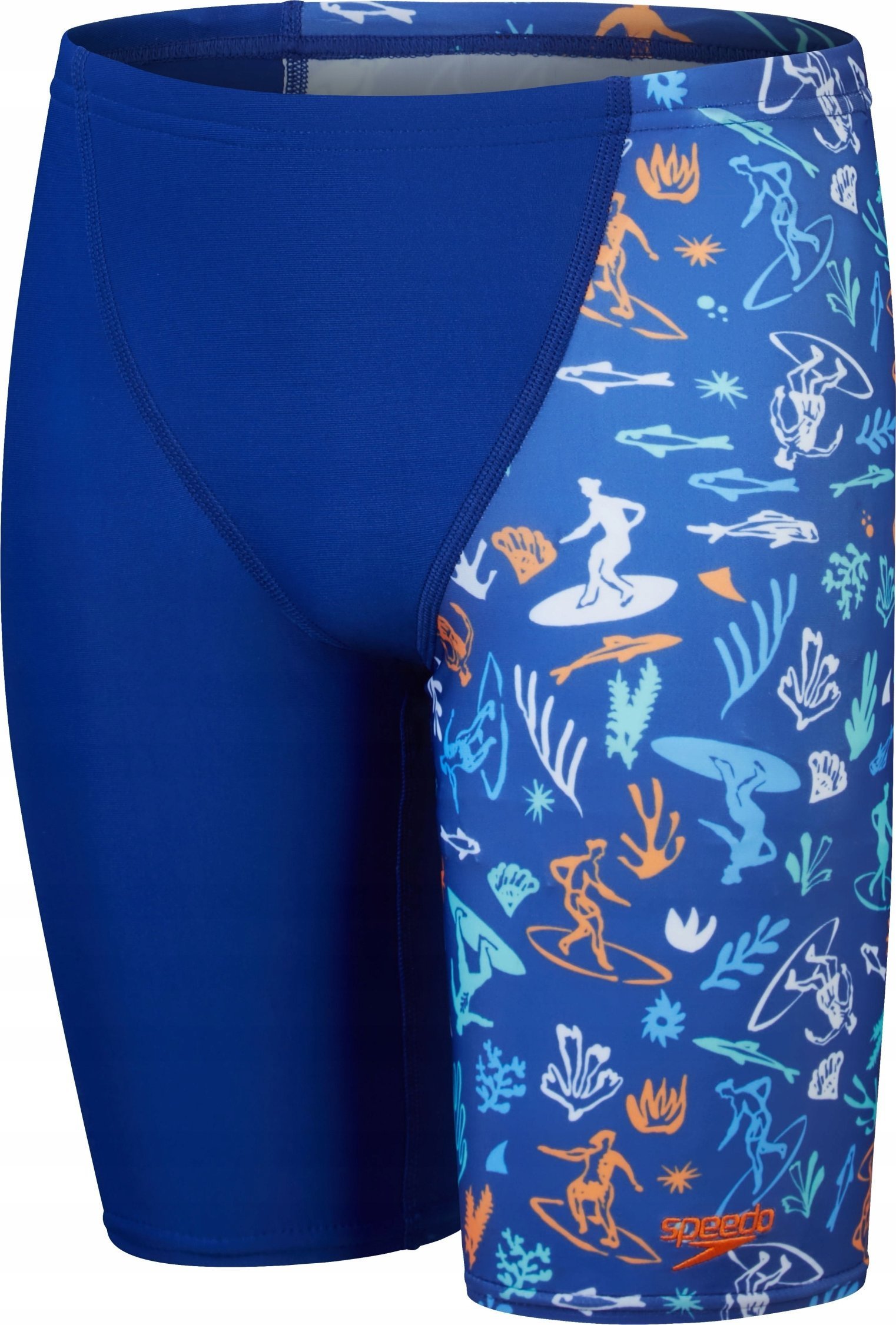 Speedo Dziecięce Bokserki kąpielowe ALV LEG V CUT JAM JM