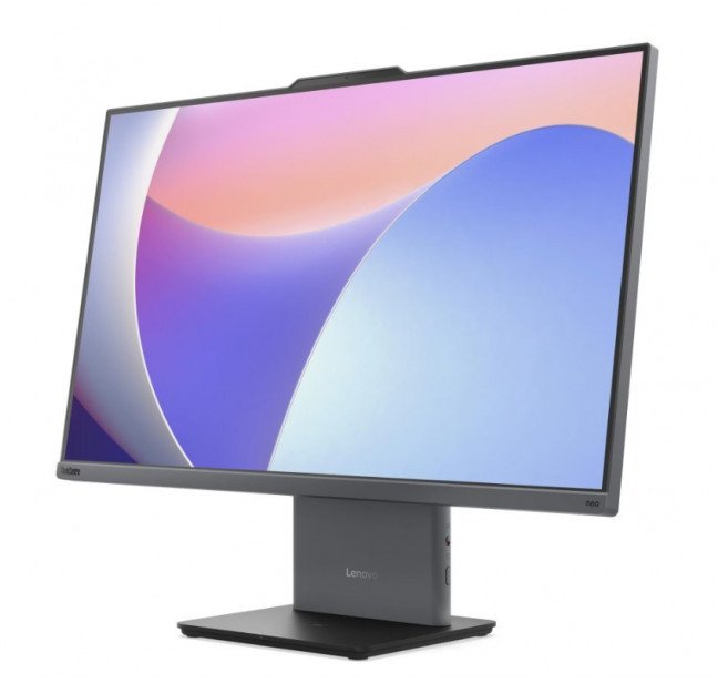 Komputer Lenovo Komputer All-in-One neo 50a G5 12SB004KPB W11Pro Core 7 240H/2X16GB/1TB/INT/27.0 FHD/Touch/Luna Grey/5YRS OS