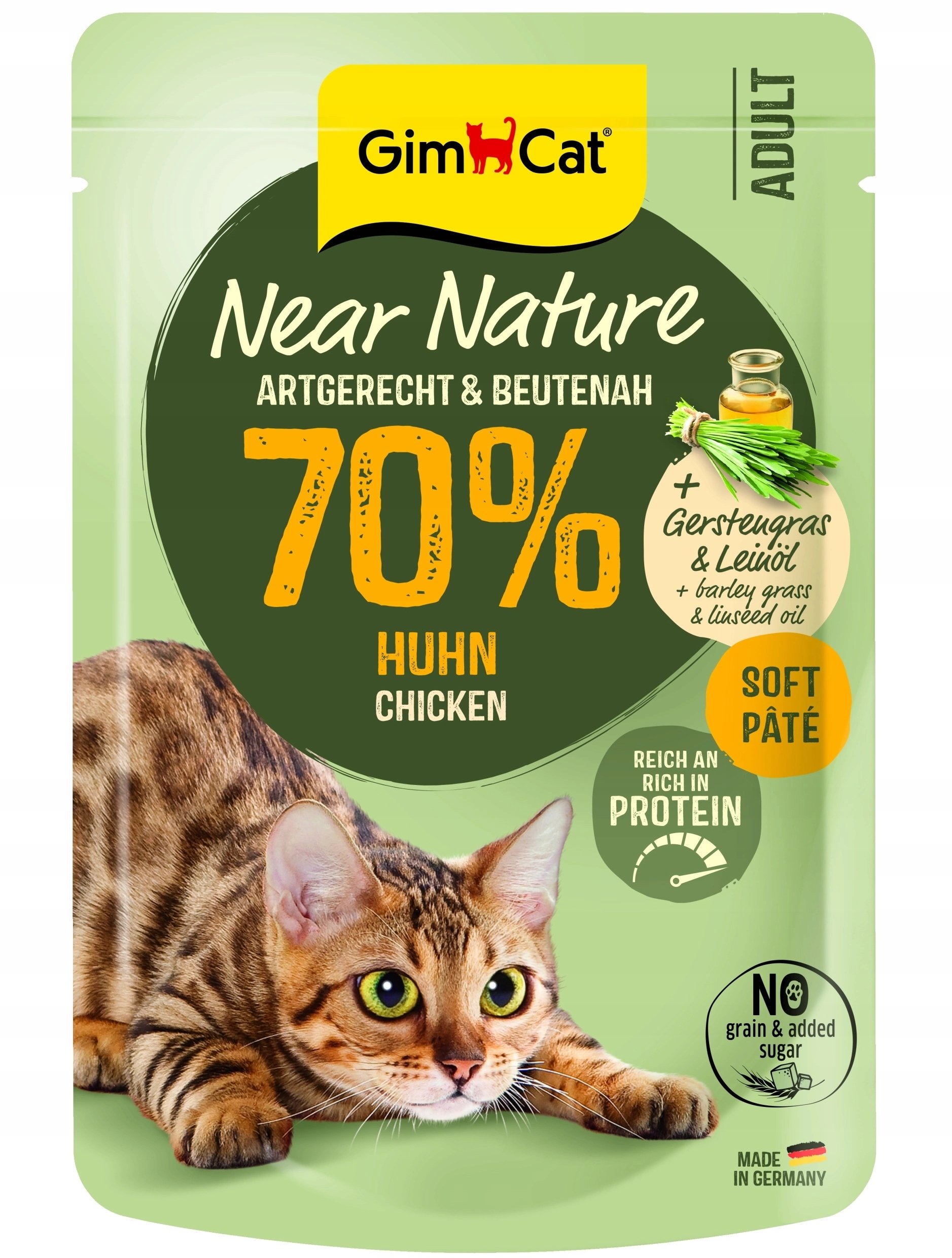 GIMCAT SASZETKA NEAR NATURE KURCZAK 85g /16