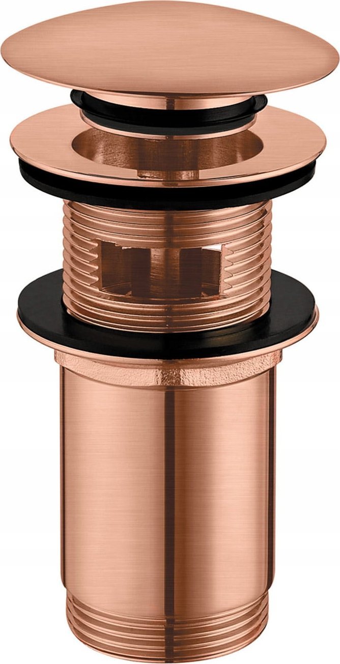 Omnires Klik-klak do syfonu umywalkowego miedź szczotkowana