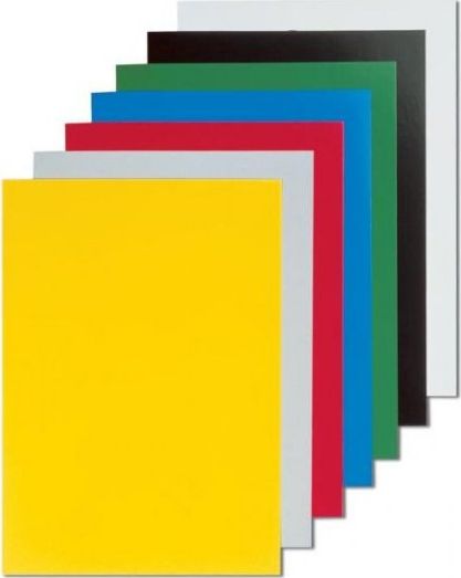 Herlitz OKŁADKI DO BINDOWNICY A4 CHROMOLUX (100), BIAŁY