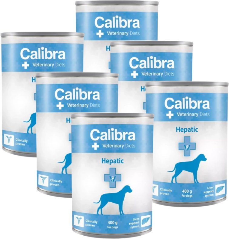 Calibra Veterinary Diets Dog Hepatic 6x400g