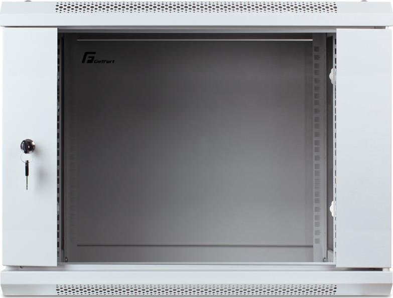 Szafa GetFort SZAFA RACK GETFORT ECO v2 19 CALI 9U 600X450 Wisząca Szara