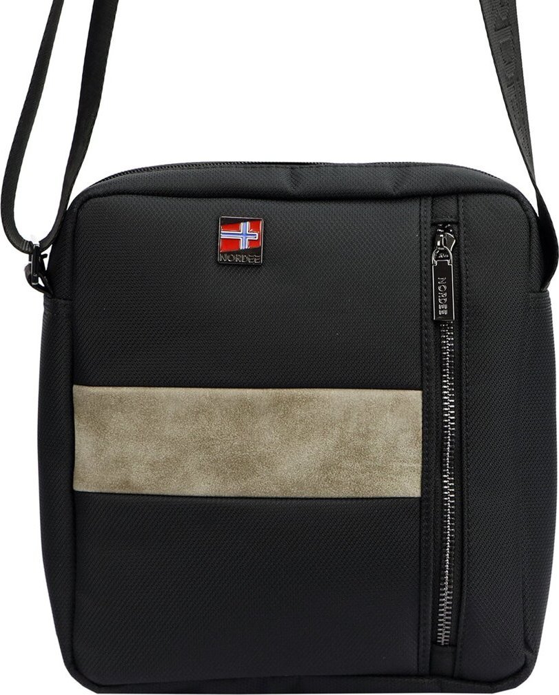 Nordee Trwała saszetka męska wykonana z poliestru Nordee S112 NoSize