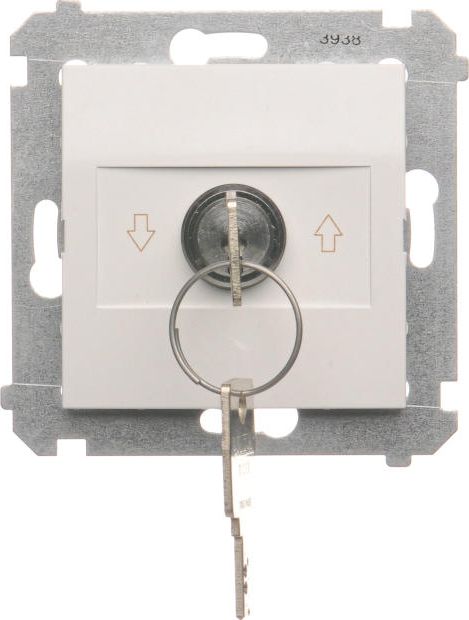 Kontakt-Simon Łącznik żaluzjowy Simon 54 trójpozycyjny 5A 230V biały (DWZK.01/11)