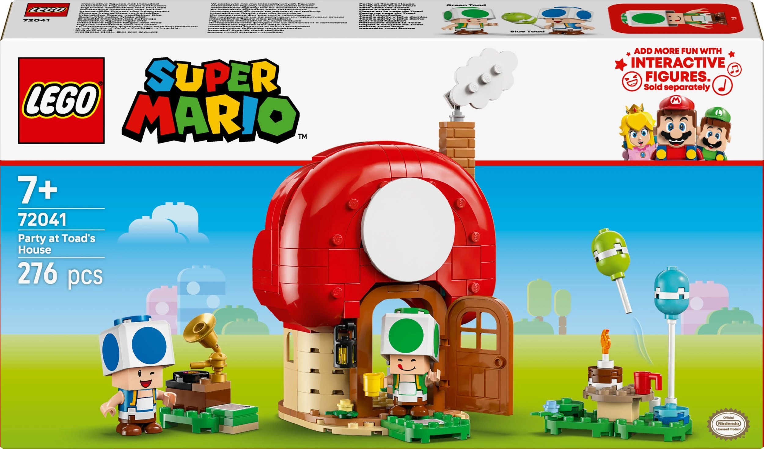 Super Mario Toad i domówka (72041)
