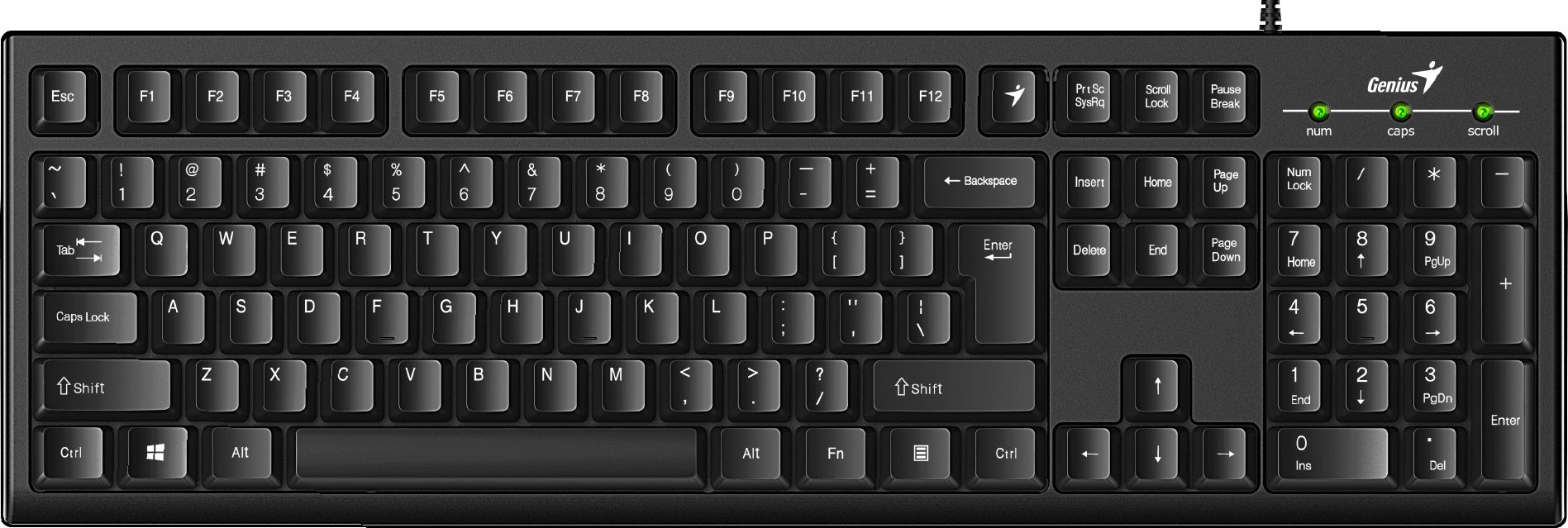 Klawiatura Genius Smart KB-100 (31300005400)