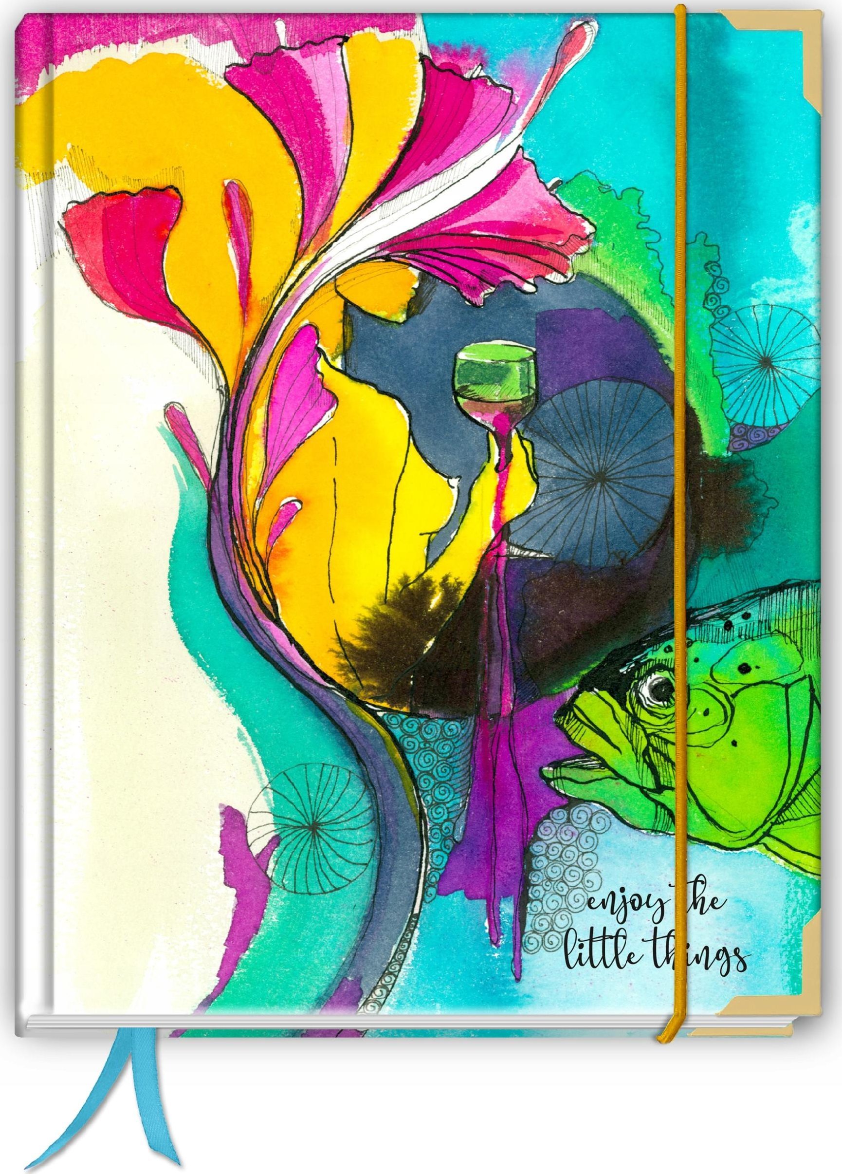 TadaPlanner Bullet journal szyty 214 stron TaDaPlanner notatnik A5 w kropki pamiętnik