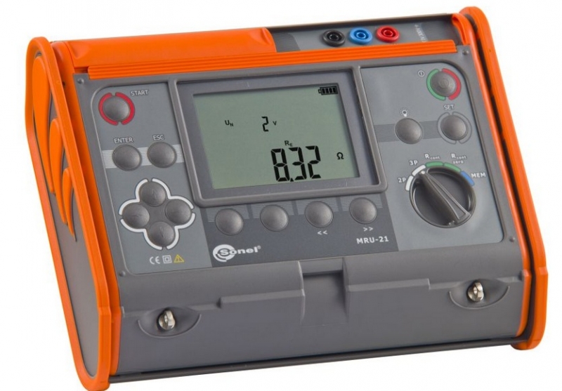 Sonel Miernik rezystancji uziemienia MRU-21 WMPLMRU21