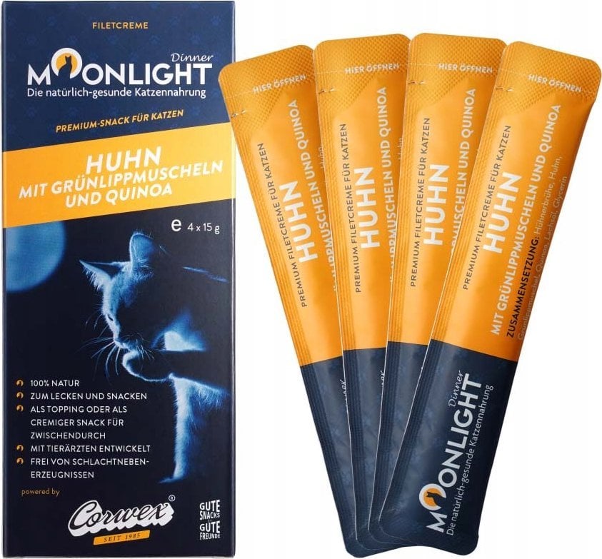 Moonlight Dinner Filety Krem-Kur omuł 60g 15gx4