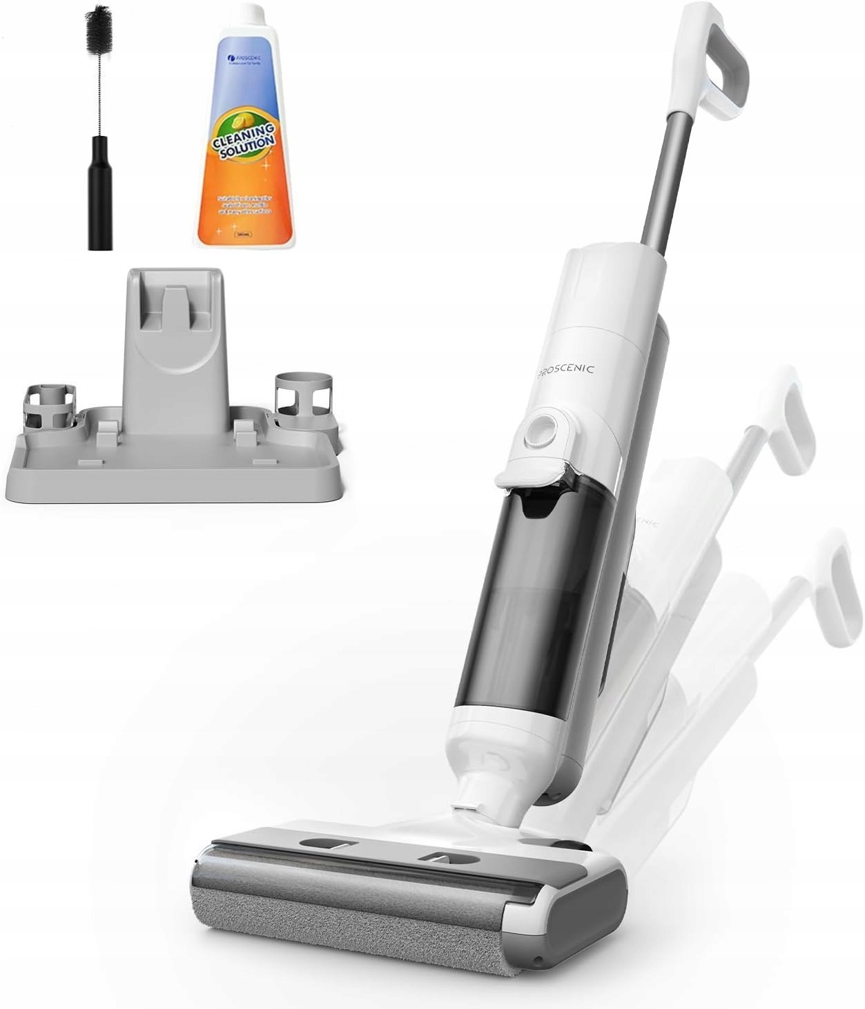 Proscenic F10 Ultra Odkurzacz Myjący Pionowy Samoczyszczący 60 min 1,3L