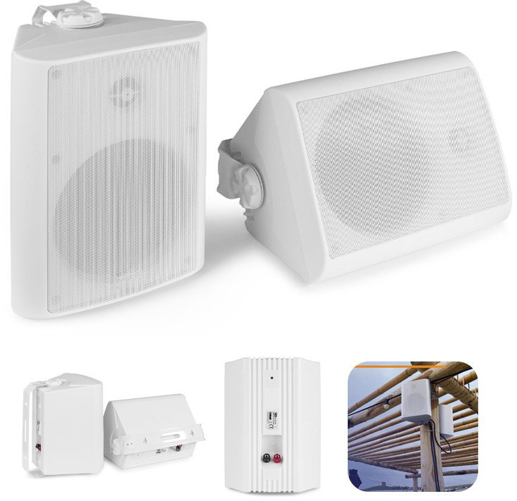 Zestaw kolumn zewnętrznych 6.5" 150W PD BGO65 one size