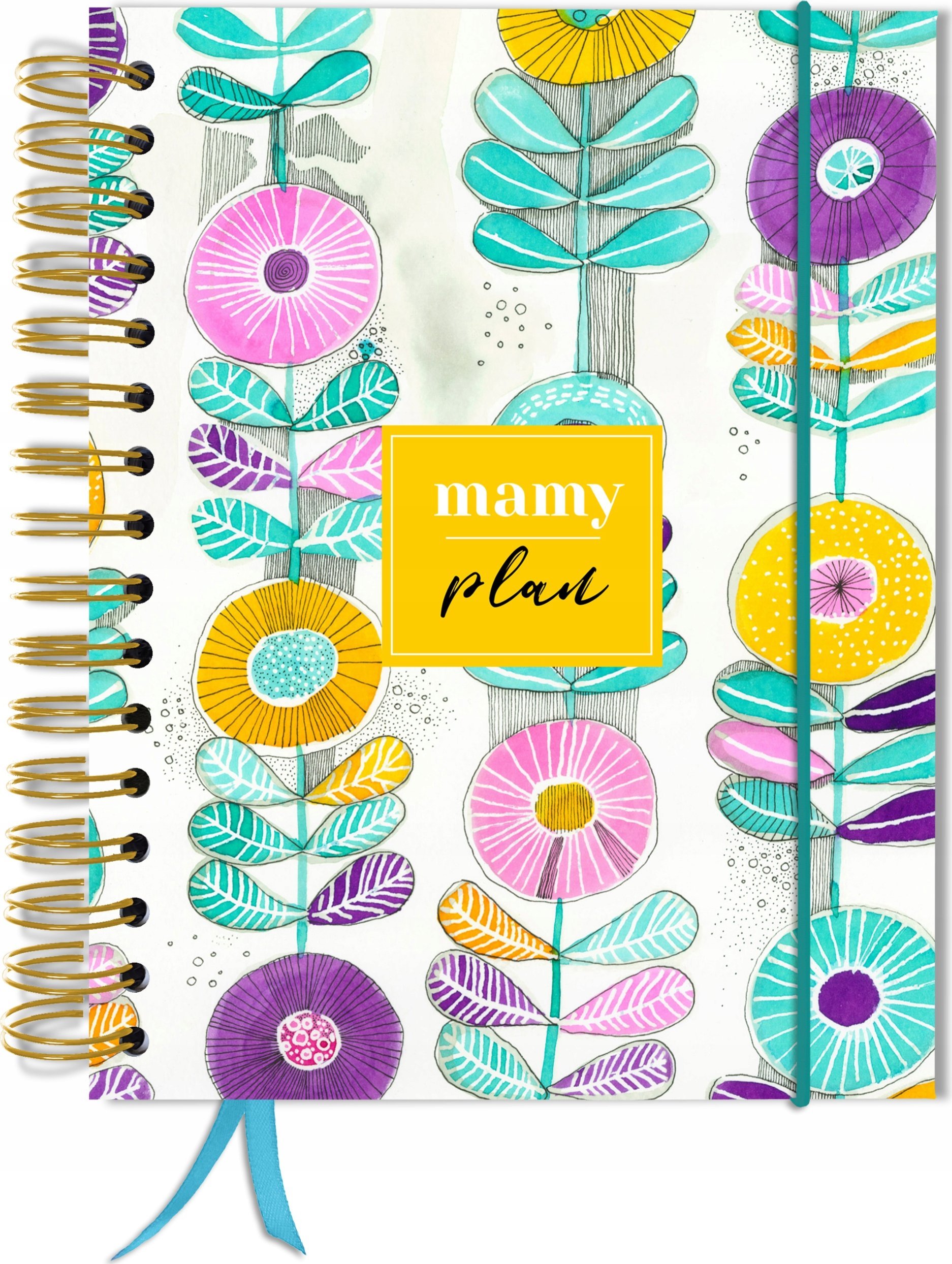 TadaPlanner Pamiętnik dla przyszłych mam A5+ Mamy Plan kalendarz Ciąży poradnik planer