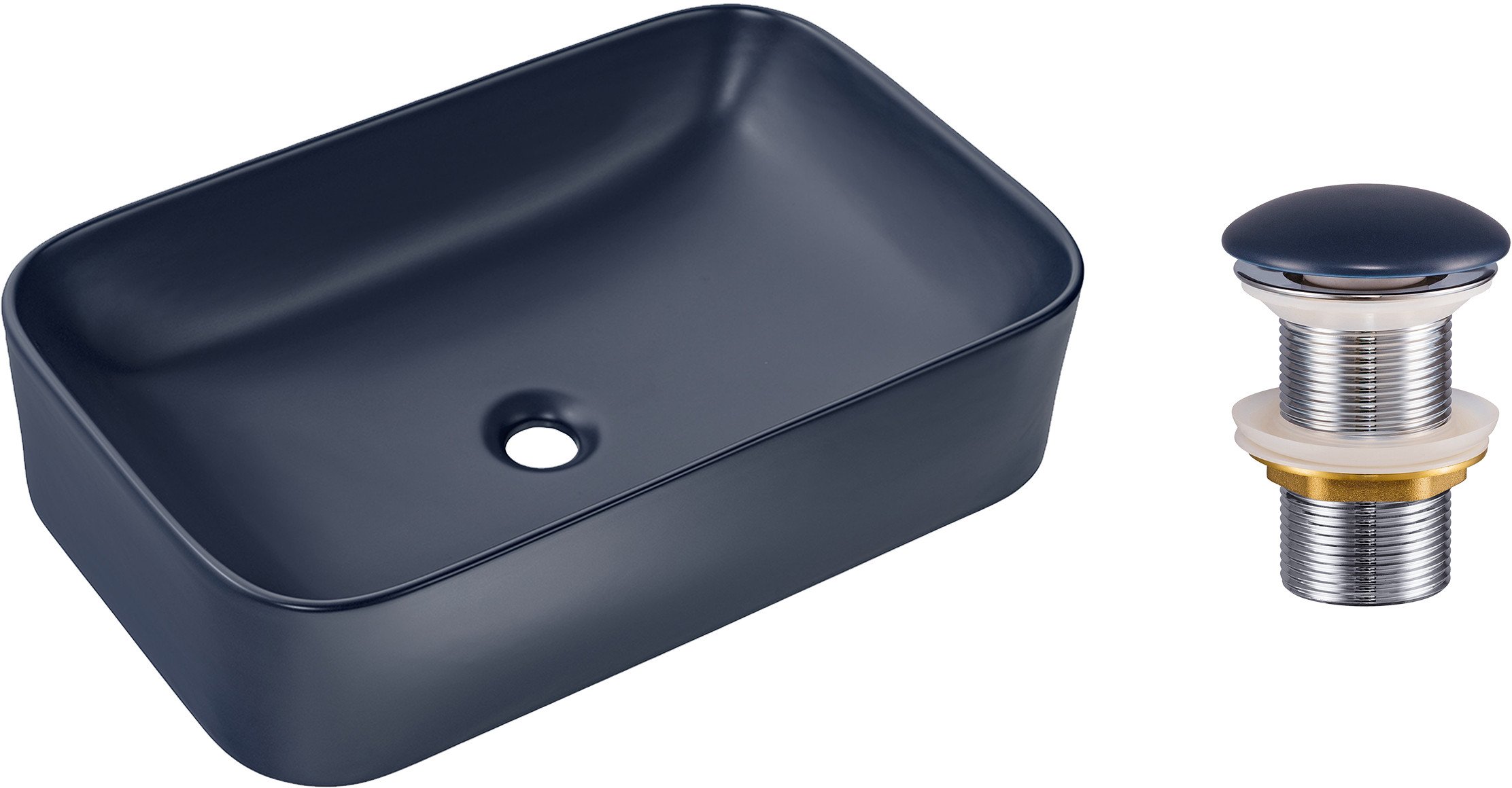 Zestaw Umywalkowy z Korkiem Click-Clack