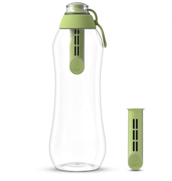 Butelka Dafi SOFT 0,7l pistacjowa + 2 filtry