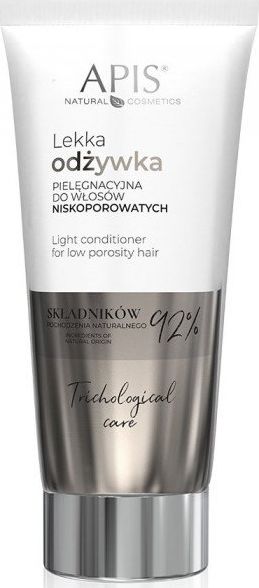 Apis Trichological Care lekka odżywka pielęgnacyjna do włosów niskoporowatych 200ml