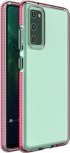 VERGE CASE ETUI ŻELOWE SAMSUNG GALAXY A72 4G RÓZOWY standard