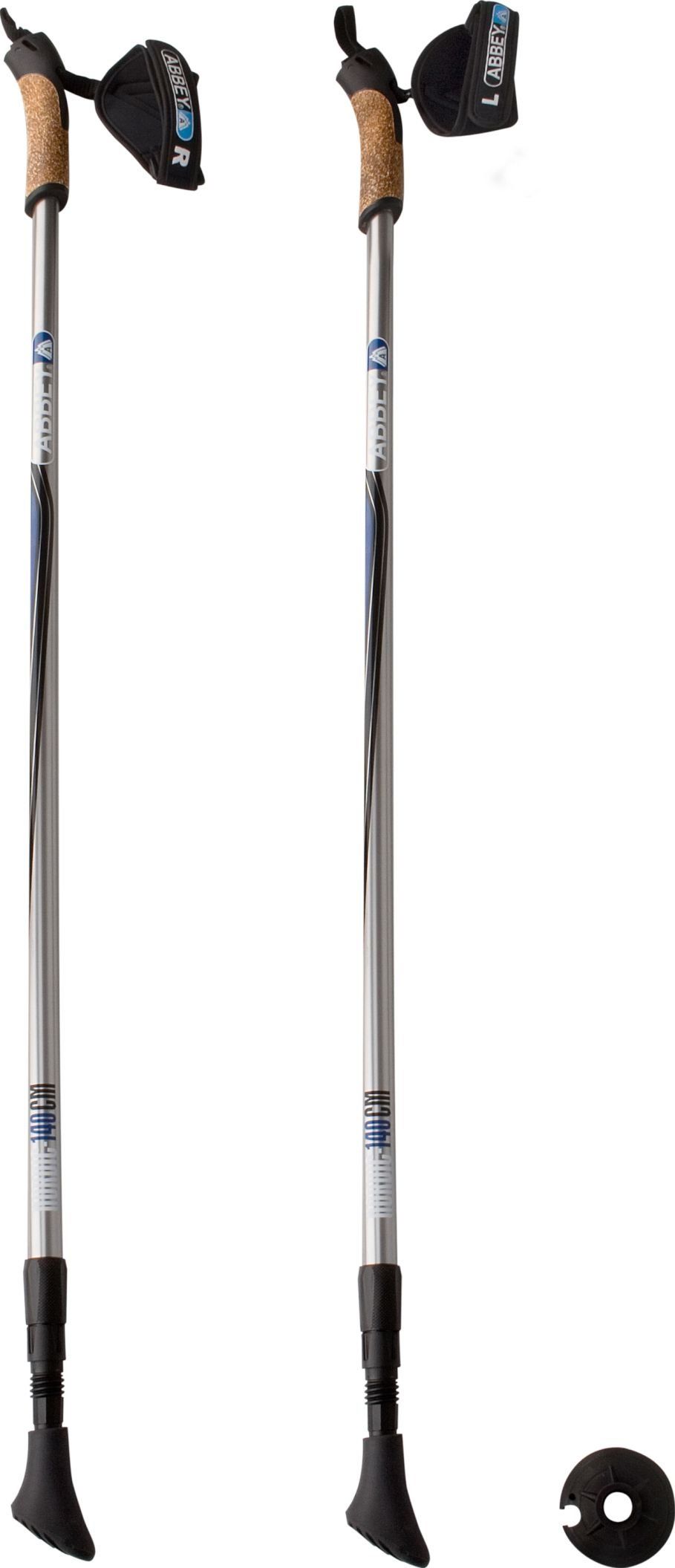 Abbey Kije nordic walking Sticks 21SR_ZRG szare