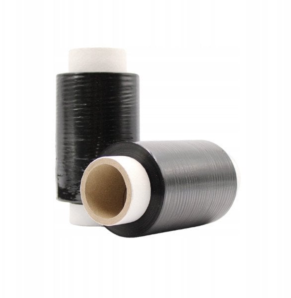 Folia stretch Office Products Folia stretch OFFICE PRODUCTS MINI RAP, 0,25kg brutto, szer. 100mm, gr. 23µm, czarna