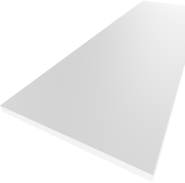 Blat Kuchenny Laminowany Wytrzymały Blande Biel Arktyczna 10-19cm Na Metry