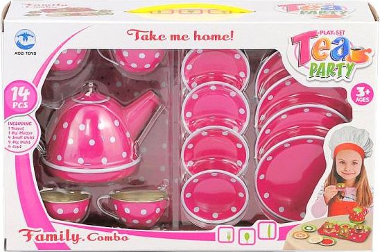 Adar Zestaw kuchenny metalowy w pudełku 462182