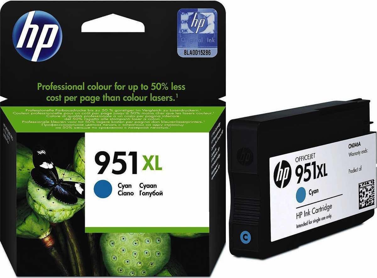 Tusz HP HP Tusz nr 951XL CN046AE Cyan 1500sh