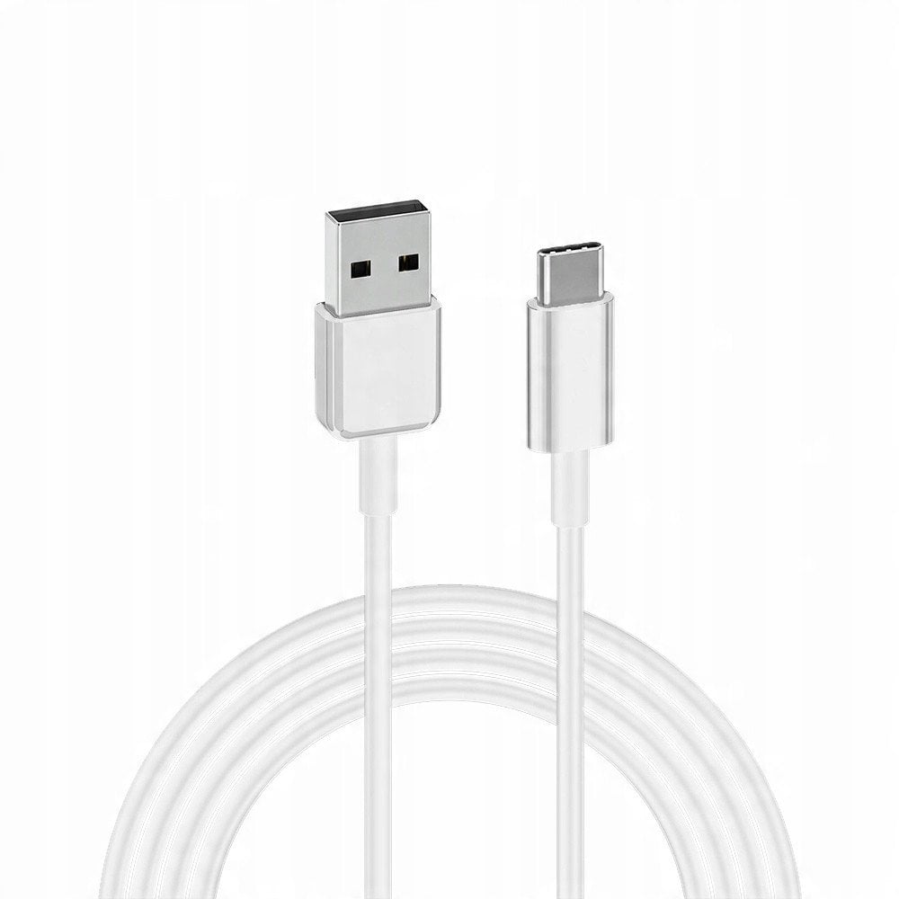 Kabel USB Vega USB-A - USB-C 1 m Biały (35843)